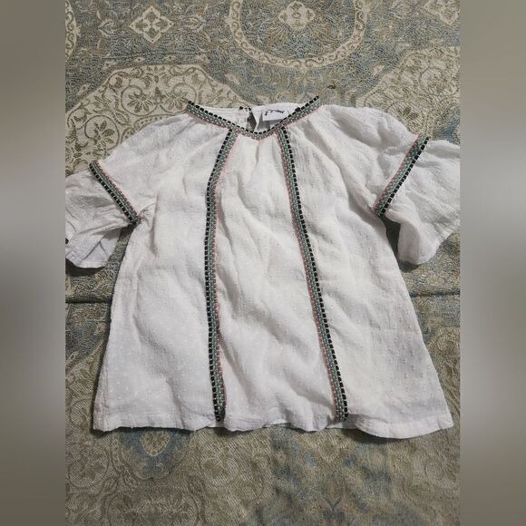 Girl's 4-5 Years Lot of 8 Pieces 2 Skirts, 2 T-shirts, 2 Shirts ,Pants, Hat - Picture 8 of 16